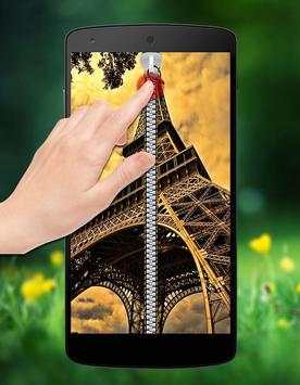 Paris Zipper Lock screenshot 2