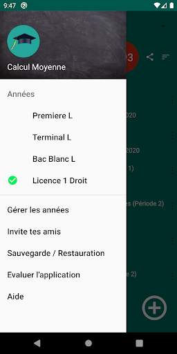 Calcul Moyenne screenshot 5