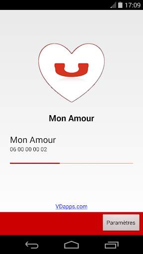 Appel à Mon Amour en 1 click screenshot 1
