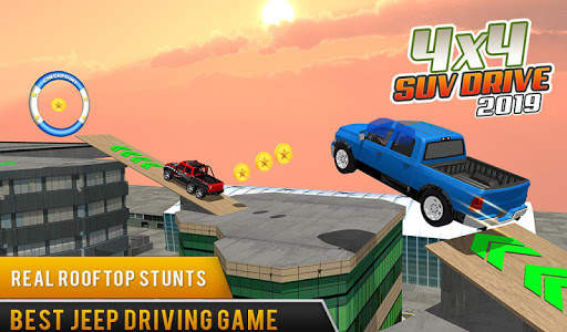 Offroad Jeep Truck Driving: Jeep Racing Games 2019 screenshot 10