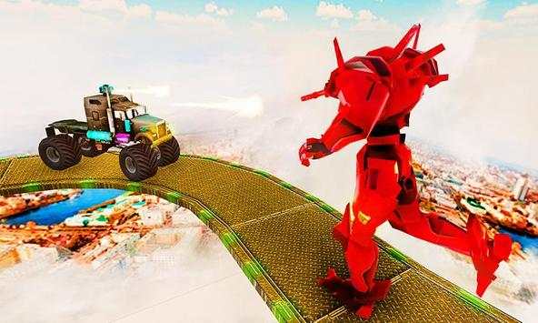 Super Flying Hero Monster Robot – Racing Simulator screenshot 5