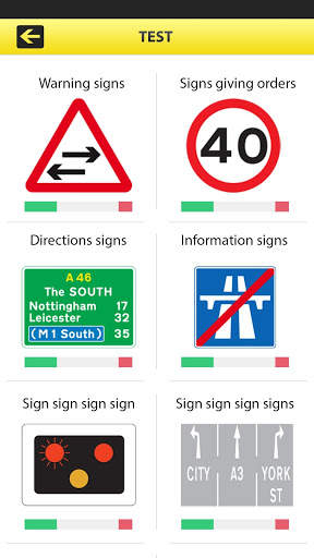 Road Traffic Signs UK screenshot 2