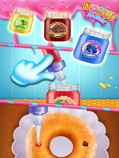 Donut Maker Cooking Game Fun screenshot 12