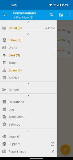 FairEmail, privacy aware email screenshot 18