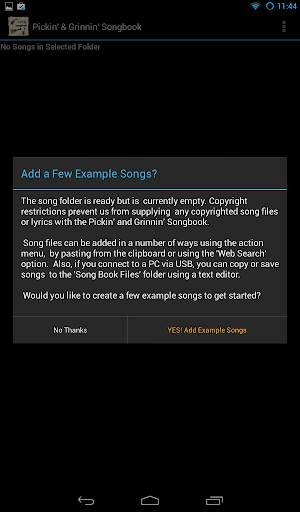 Pickin' and Grinnin' Songbook screenshot 9