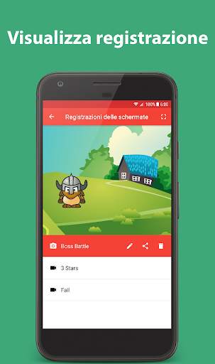 Lancia Giochi - Registrazione schermata e Booster screenshot 4