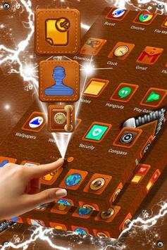 Leather Book Launcher Theme screenshot 5