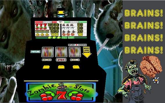 Zombie 3D Slot Machine FREE screenshot 2