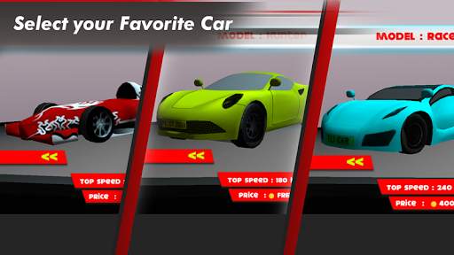 Subway racing car in rush screenshot 1