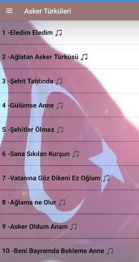 Asker Türküleri internetsiz(20 Şarki) screenshot 3