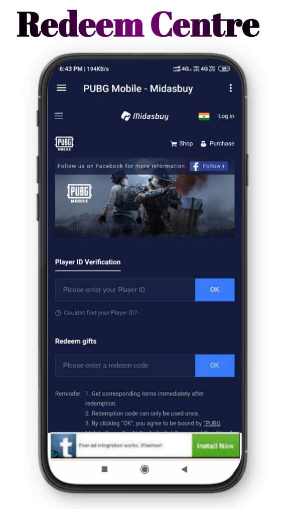 MidasBuy - Topup BC & UC | Free redeem code& gifts screenshot 8