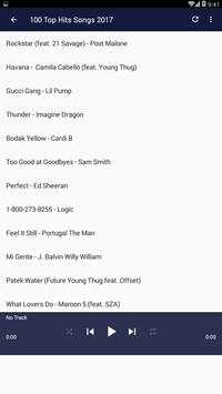 Top 100 Hits Songs (4 Year List From 2014-2017) screenshot 3