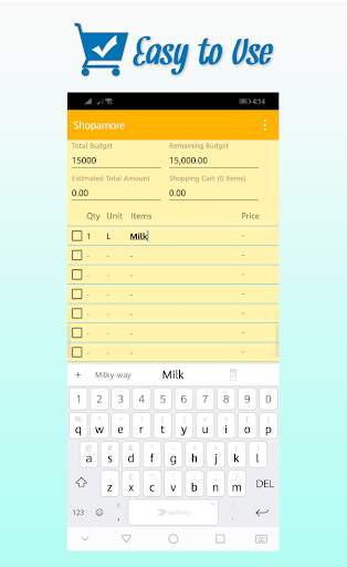 Shopamore  Shopping List, Budget & Expense Tracker screenshot 2