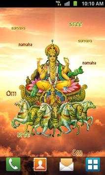 God Surya Live Wallpaper screenshot 5