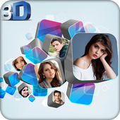 3D Photo Collage Maker أيقونة
