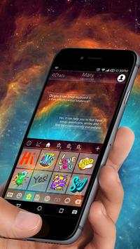 Color Sky KK Emoji Keyboard screenshot 3