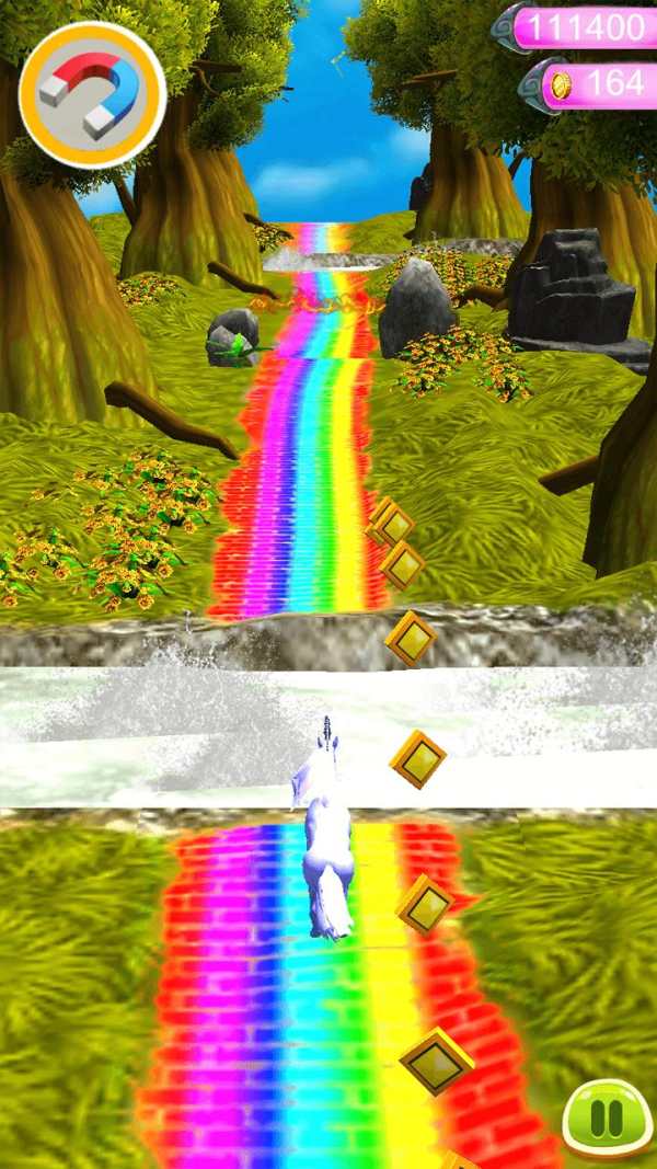 Temple Unicorn Dash: Unicorn games screenshot 3