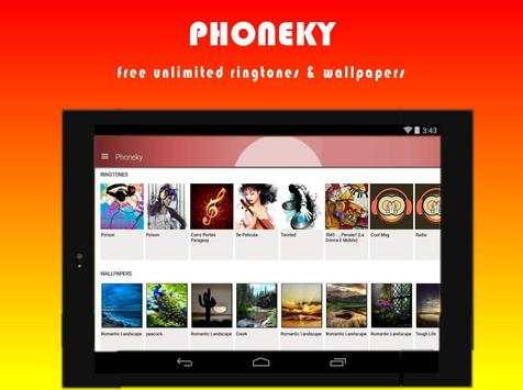 PHONEKY Ringtone & Wallpapers screenshot 9