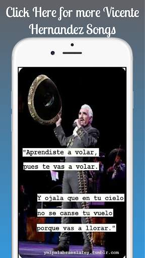 Vicente Fernández MP3 Songs Offline Music No WiFi screenshot 2