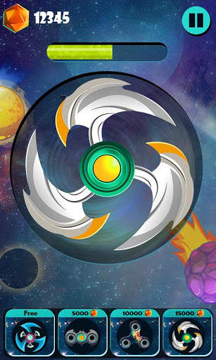 Fidget Spinner : Space Simulator screenshot 3