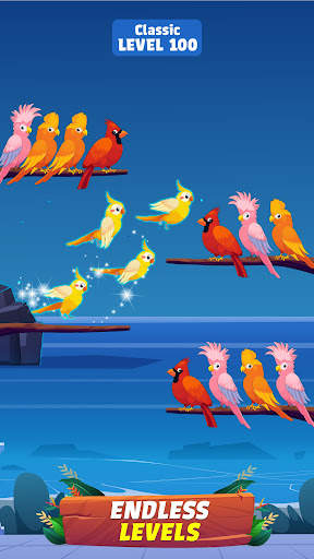 Bird Sort - Color Birds Game screenshot 12