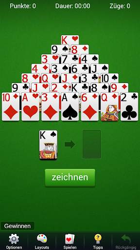 Solitaire Pyramid - Karte screenshot 1
