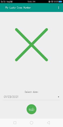 My Lucky Cross Number screenshot 1