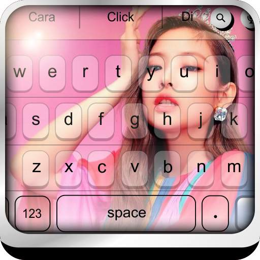Jennie Blackpink keyboard theme 5.0
