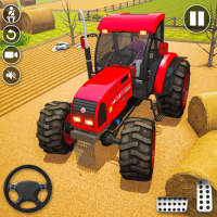 Real Tractor Driving Game 2023 logo
