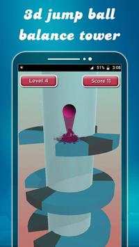 3d Helix Jump Ball – Tower Balance Game screenshot 8