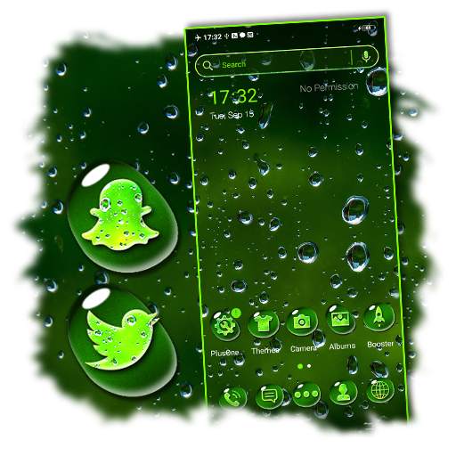 Waterdrop Green Theme 1.1