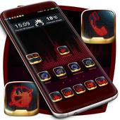 Dark Digital Launcher Theme icon
