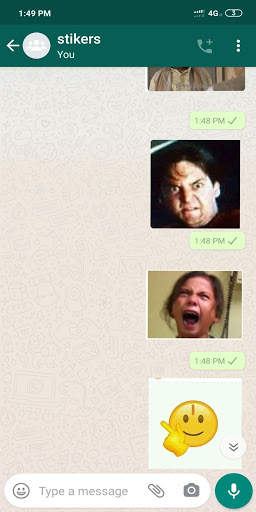 gaali meme Stickers - WAStickersApps screenshot 4