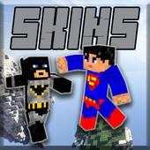 Skin Minecraft Batman Superman 1