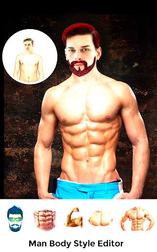 Men Body Styles SixPack tattoo screenshot 1