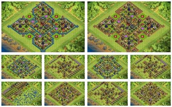 TOP Maps COC TH10 screenshot 11