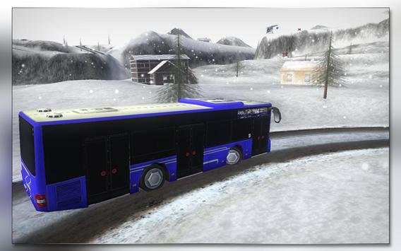 Snow Bus Driver Simulator 2019 screenshot 1