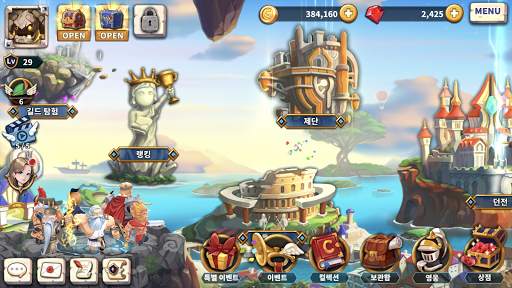 WITH HEROES - IDLE RPG screenshot 5