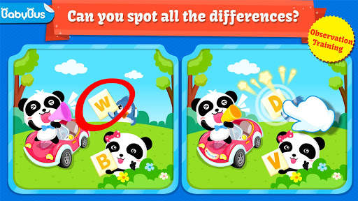 Little Panda Treasure Hunt - Find Differences Game screenshot 2
