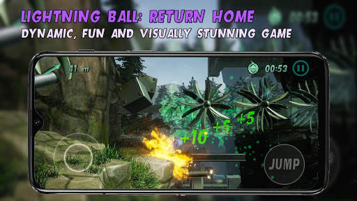 Lightning Ball: Return Home screenshot 1