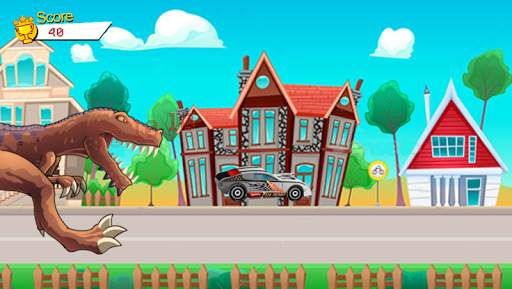 Highway Racer T-Rex 2 تصوير الشاشة