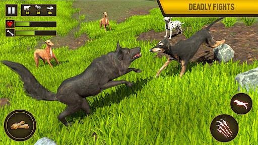 Wild Dog Pet Simulator Games screenshot 7