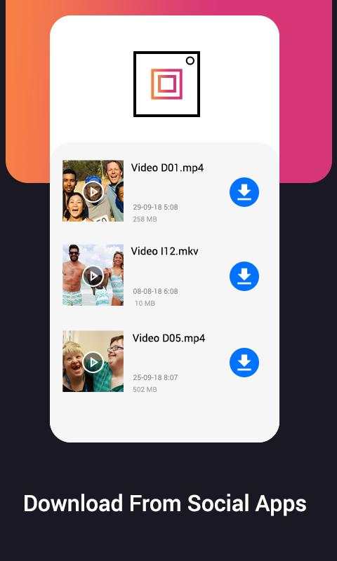Video Downloader : All Videos screenshot 1