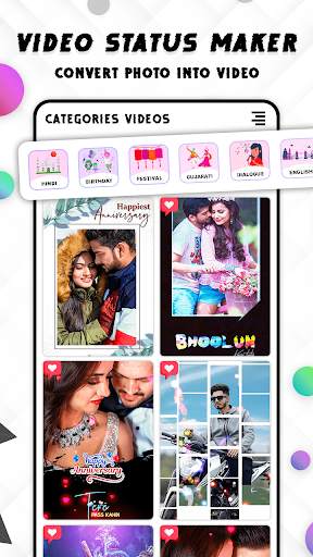 Lyrical Photo Video Maker with Music : Video Maker screenshot 1