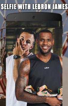 Selfie With LeBron James: LeBron James Wallpapers screenshot 1