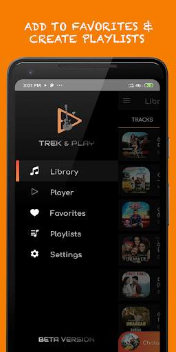 Trek & Play - Music Player - Audio Player screenshot 2