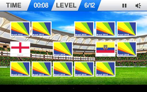Football World Cup 2014 Memory screenshot 6