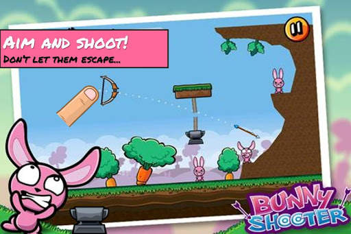Bunny Shooter Free Funny Archery Game screenshot 1