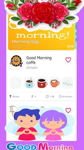 Good-Morning Animated Stickers for ☕WhatsApp🥰 screenshot 4