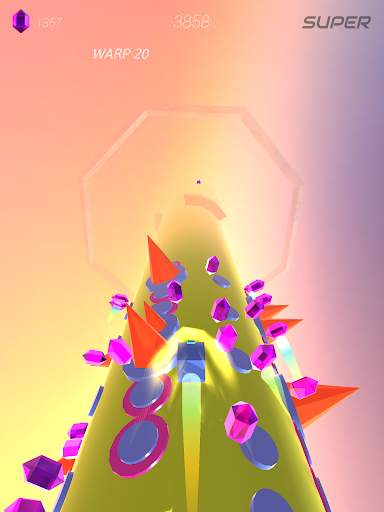 Warp and Roll: Offline space running game screenshot 22